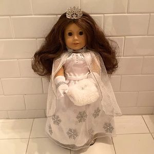 American Girl Doll Snow Queen Outfit